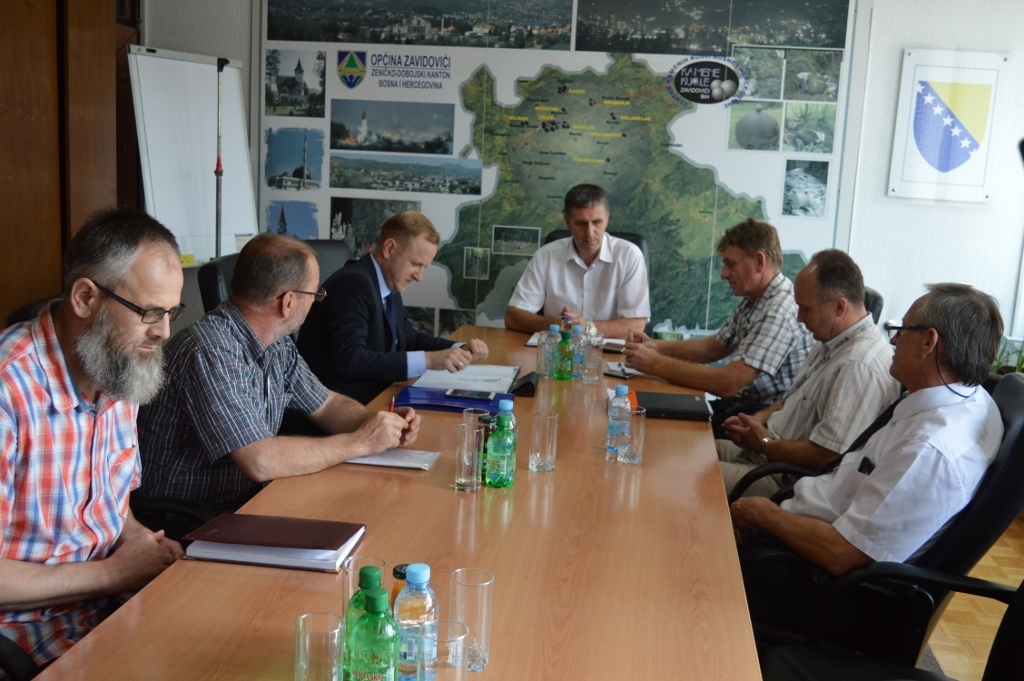 PREDSJEDAVAJUĆI SKUPŠTINE DUVNJAK U POSJETI ZAVIDOVIĆIMA