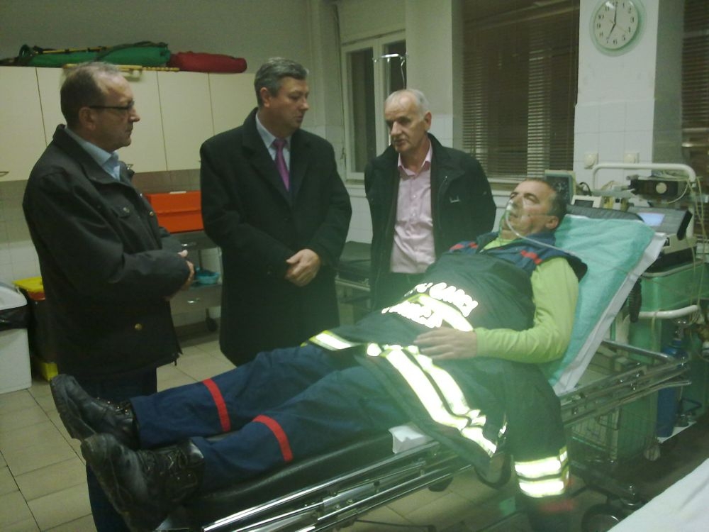 HUSEJNAGIĆ POSJETIO POVRIJEĐENE