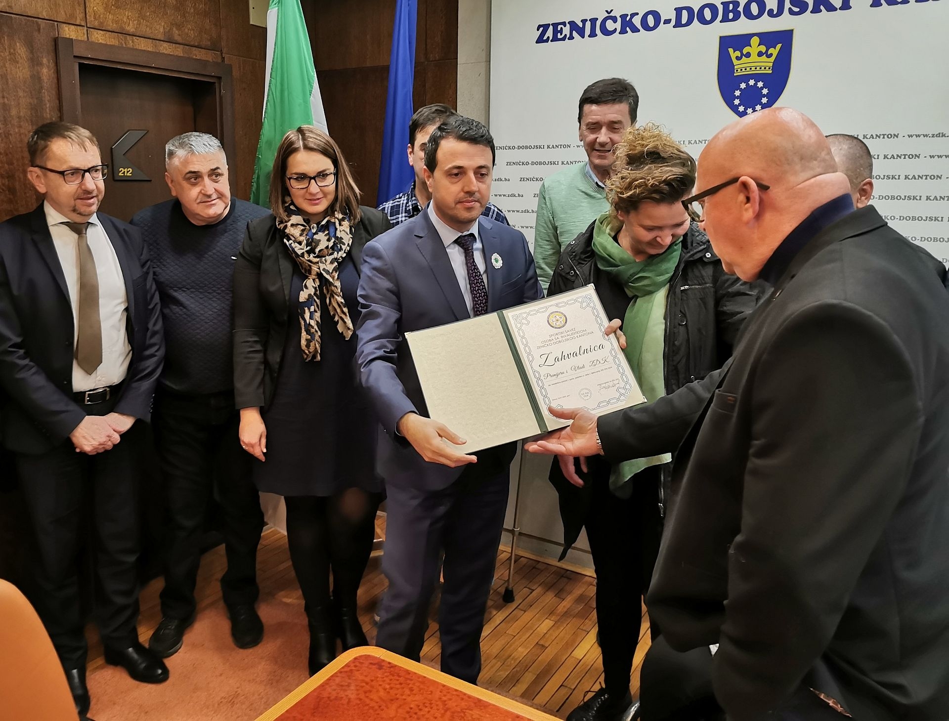 PREMIJER GANIĆ OBEĆAO NASTAVAK PODRŠKE SPORTSKOM SAVEZU I KLUBOVIMA OSOBA SA INVALIDITETOM