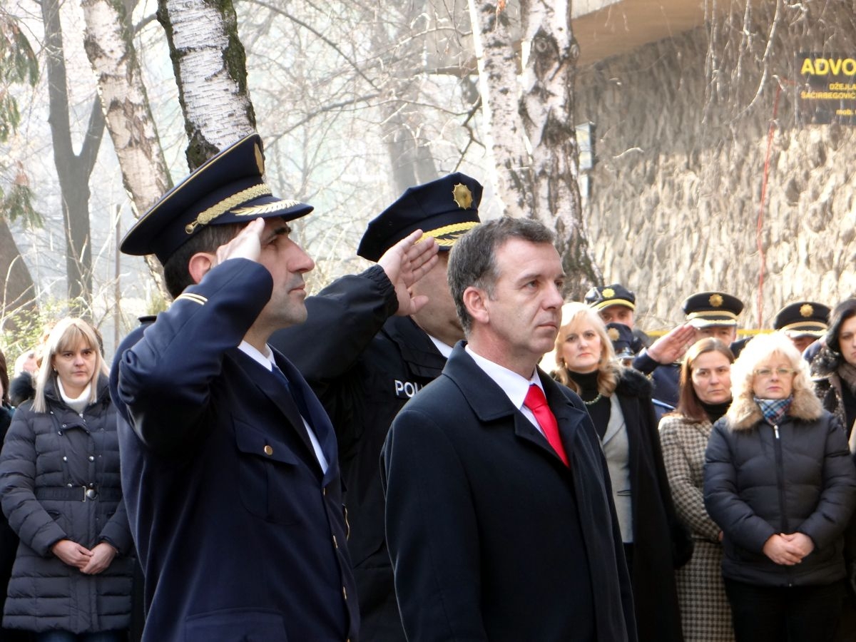 na svečanosti su prisutnima obratili premijer Fikret Plevljak i ministar MUP- a ZDK Rifat Delić