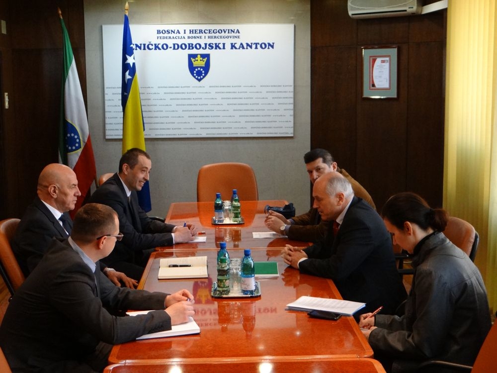 POSJETA VISOKOG PREDSTAVNIKA ZENIČKO-DOBOJSKOM KANTONU