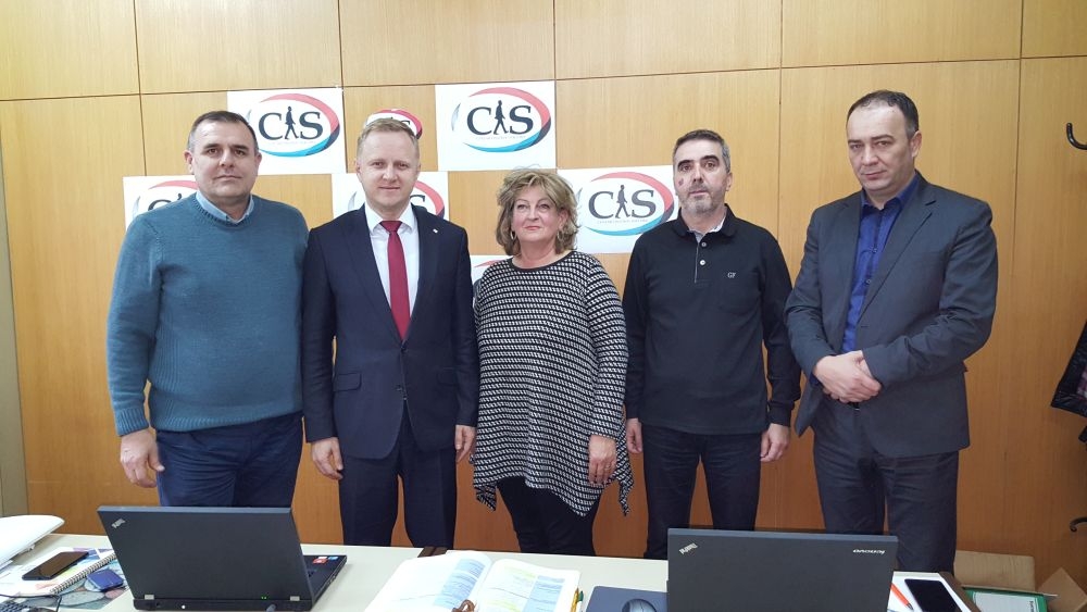 PREDSJEDAVAJUĆI SKUPŠTINE ZENIČKO-DOBOJSKOG KANTONA U ZVANIČNOJ POSJETI CENTRU CIVILNOG SEKTORA (CCS)