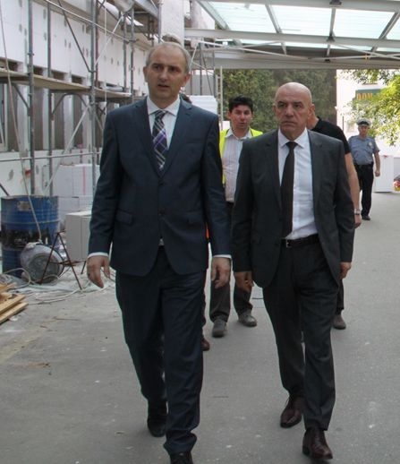 SASTANAK U UREDU PREMIJERA GALIJAŠEVIĆA SA  NAČELNIKOM OPĆINE  TEŠANJ NA TEMU IZGRADNJE MOSTA NA RIJECI USORI U JELAHU