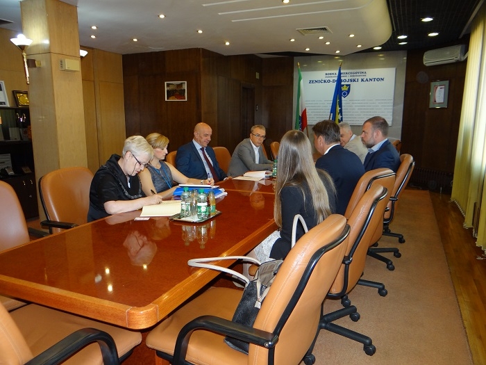 DELEGACIJA D.MED HEALTHCARE AG KORPORACIJE U POSJETI ZENIČKO-DOBOJSKOM KANTONU-RAZGOVOR O PROJEKTU KBZ- JPP –INVESTIRANJE U OBLASTI INTEZIVNE- INTERVENTNE KARDIOLOGIJE