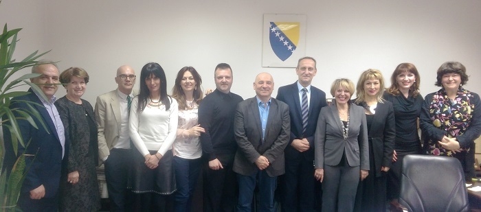 MINISTAR SINANOVIĆ ODRŽAO RADNI SASTANAK SA EKSPERTIMA SVJETSKE BANKE I PREDSTAVNICIMA FEDERALNOG MINISTARSTVA ZDRAVSTVA