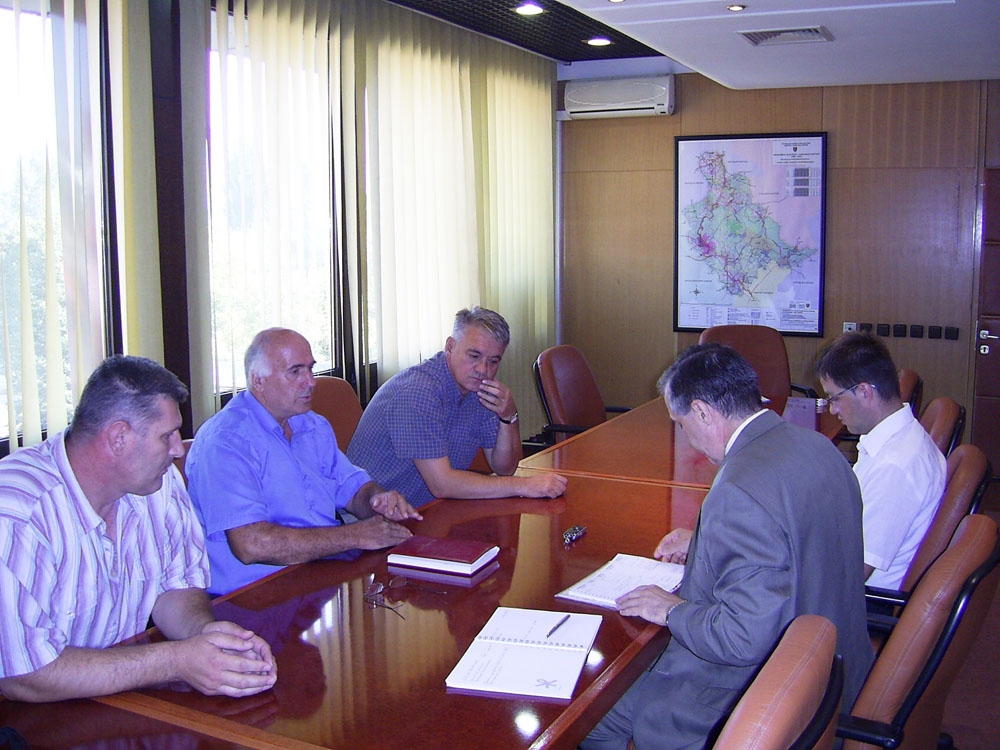 predstavnici Sindikata radnika komunalne privrede ZDK kod premijera Plevljaka