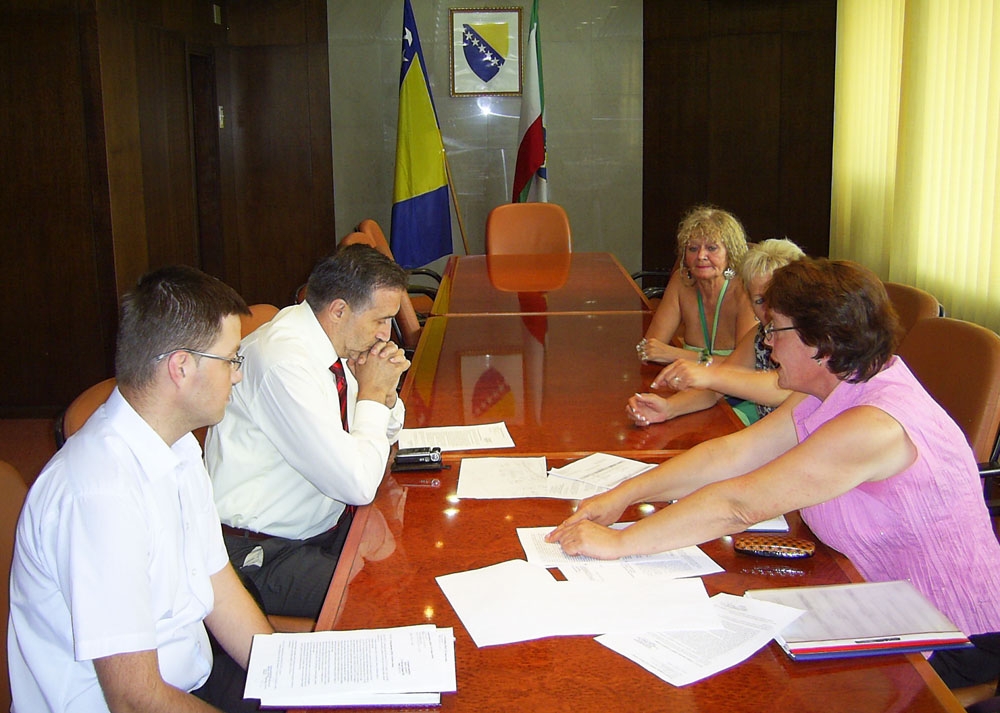 radnice "Borca" kod premijera Plevljaka